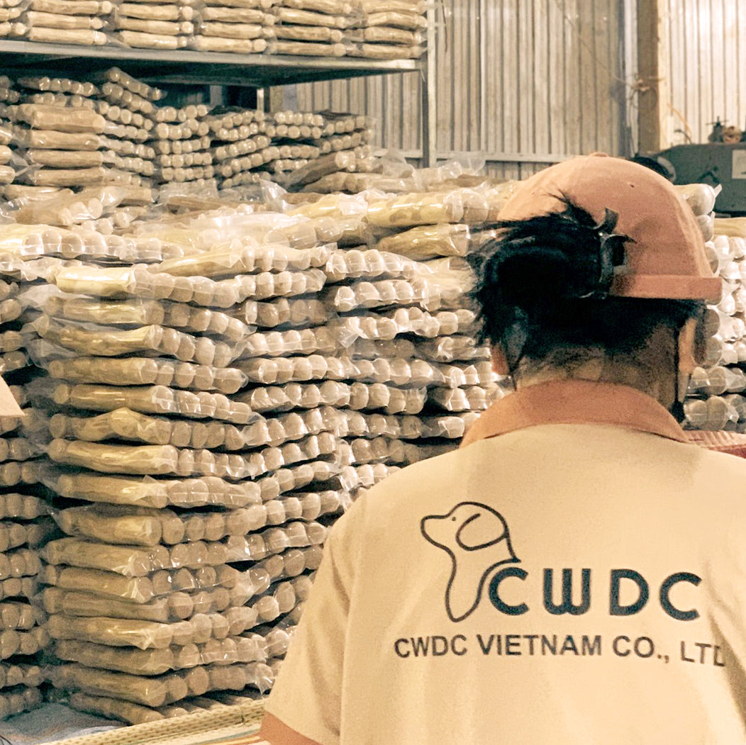 犬用CWDCコーヒーウッド噛むおもちゃ、安心の産地管理