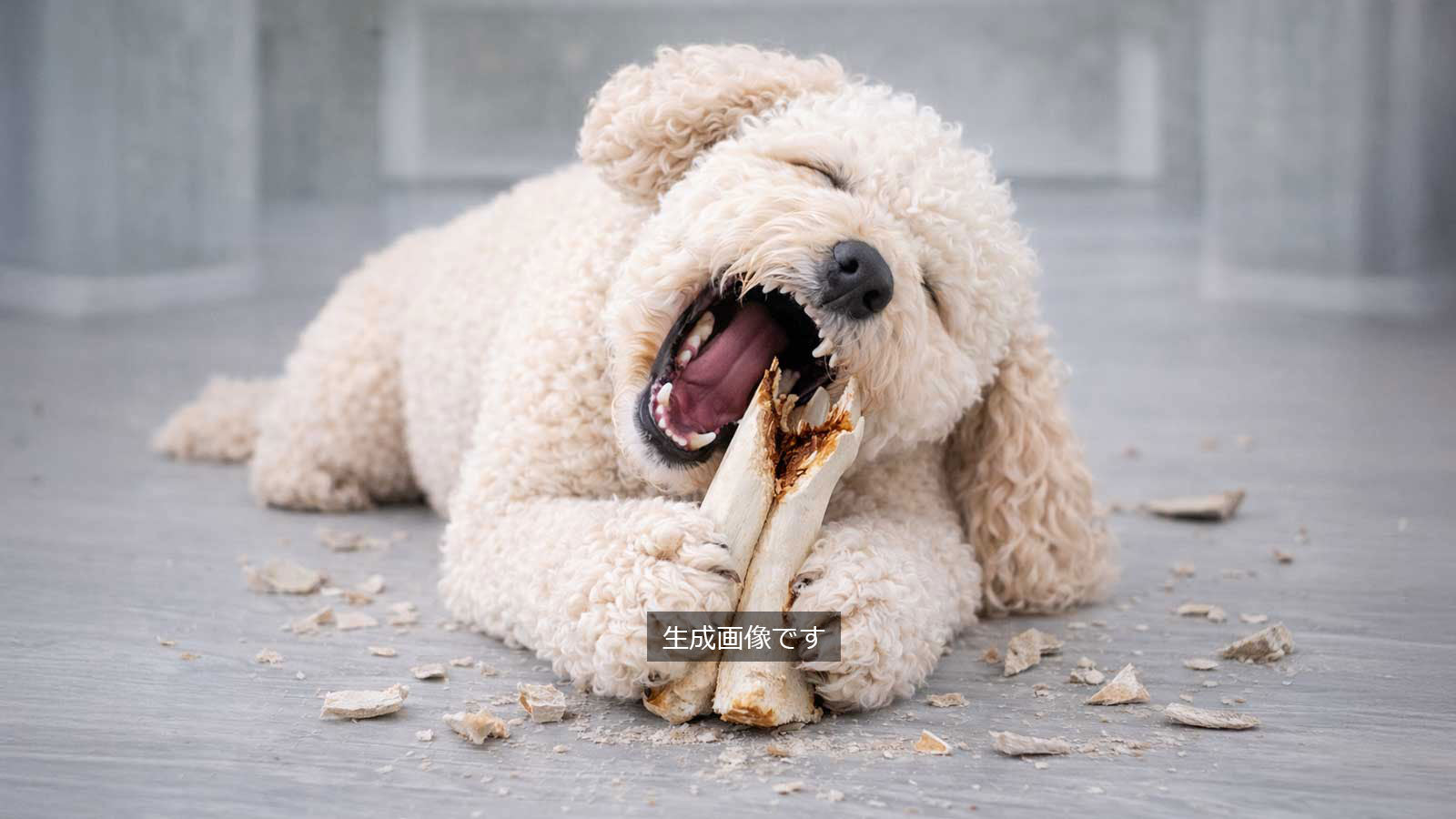 鹿の角や骨の犬に対する危険性